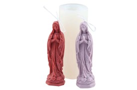 Molde silicona virgen alta con manto